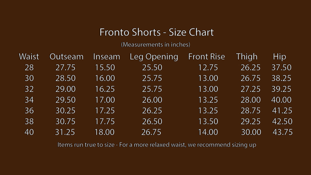 Fronto Leather Shorts - Dark