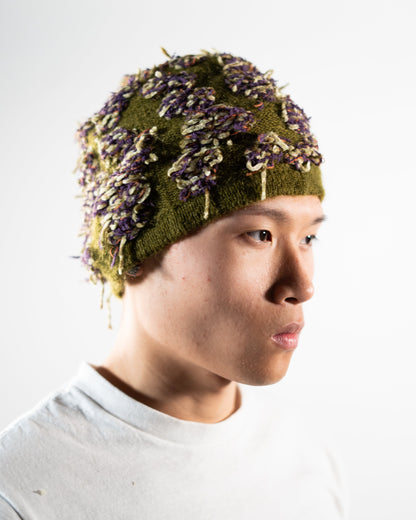 Purple Haze Mohair Beanie