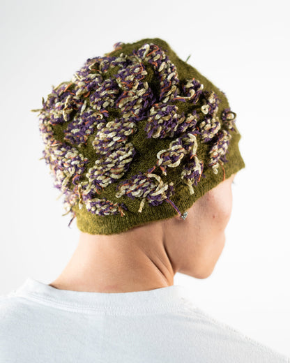 Purple Haze Mohair Beanie