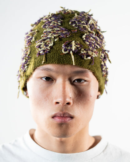 Purple Haze Mohair Beanie