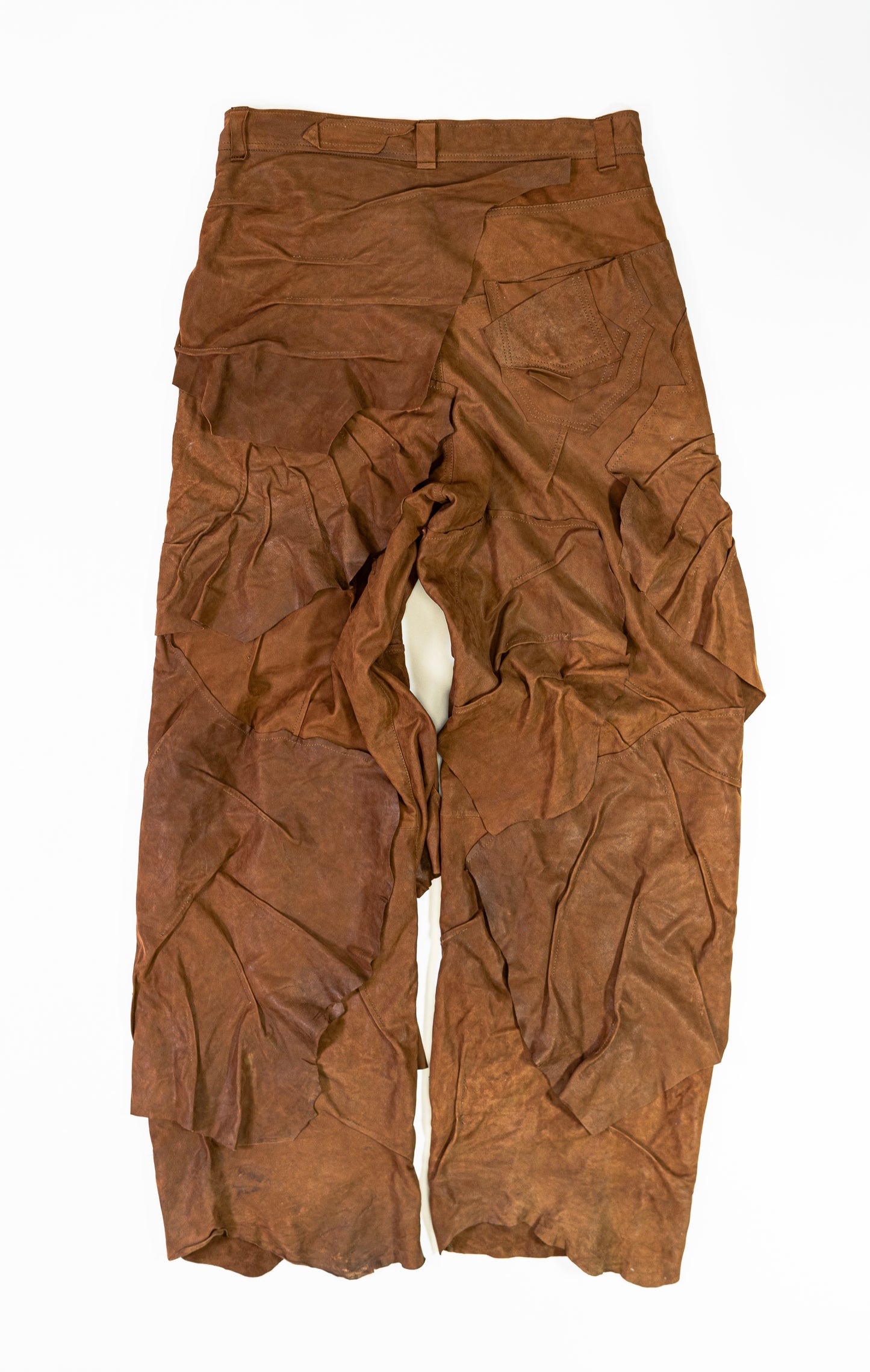 Fronto Leaf Leather Pants