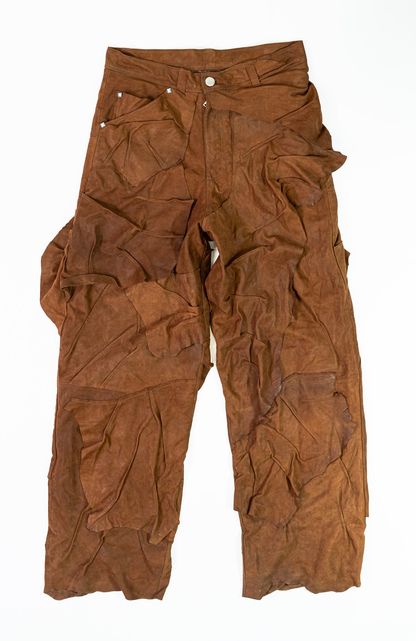 Fronto Leaf Leather Pants