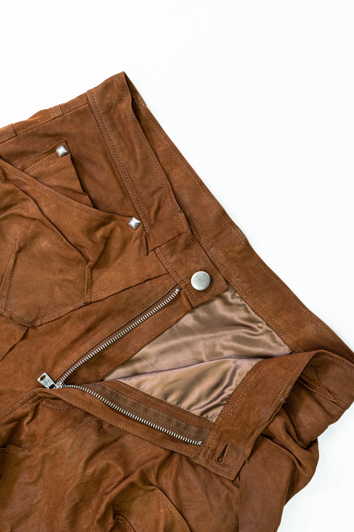 Fronto Leaf Leather Pants