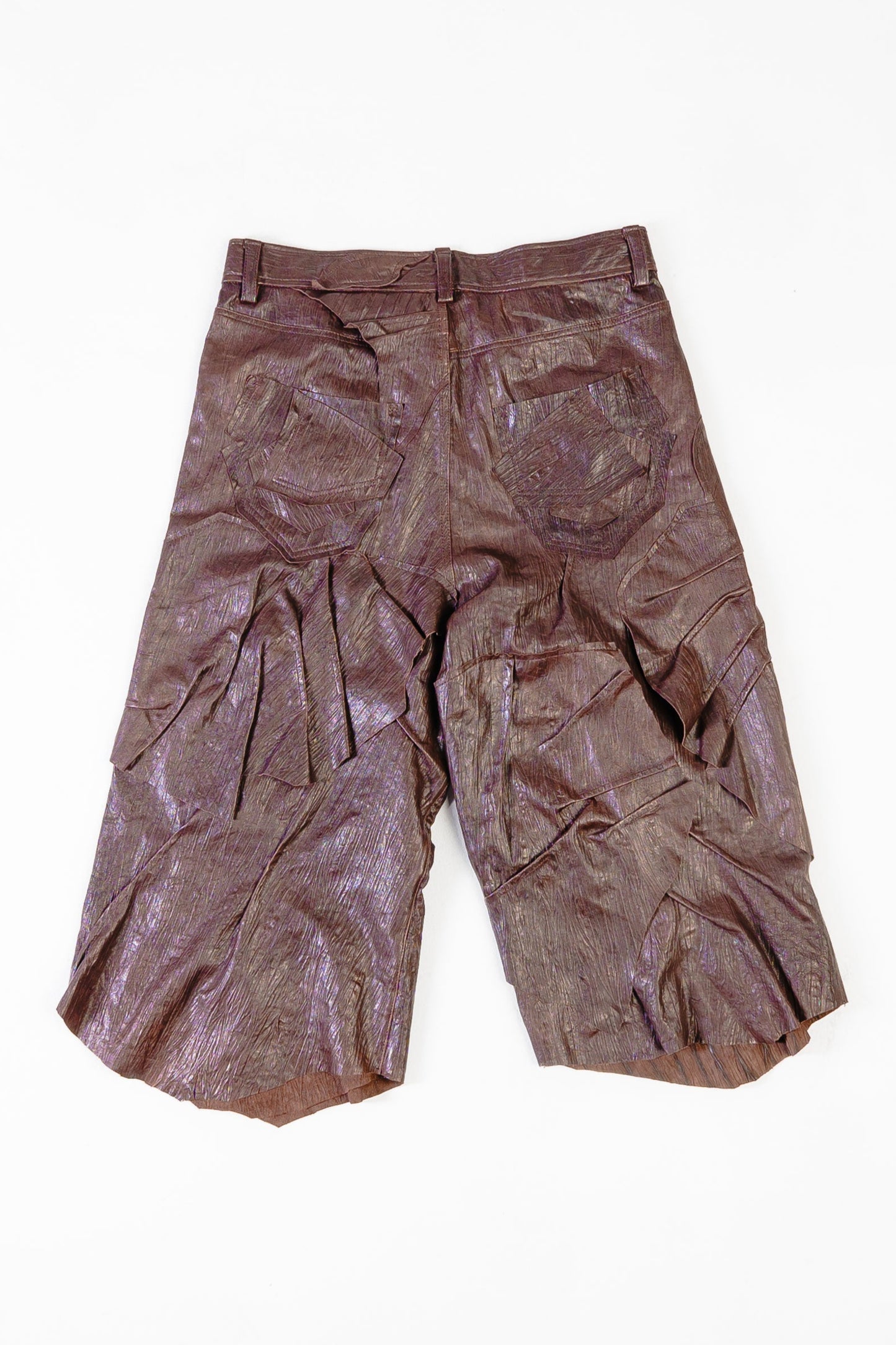 Fronto Leather Shorts - Dark