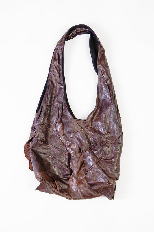 Fronto Leather Tote - Dark