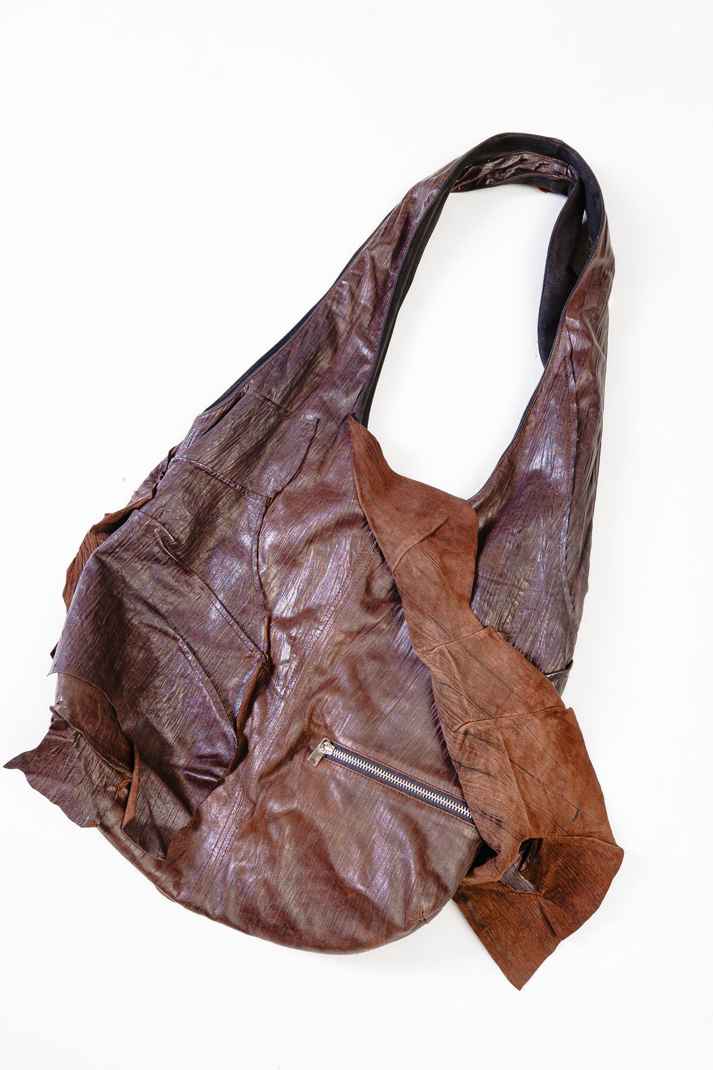 Fronto Leather Tote - Dark