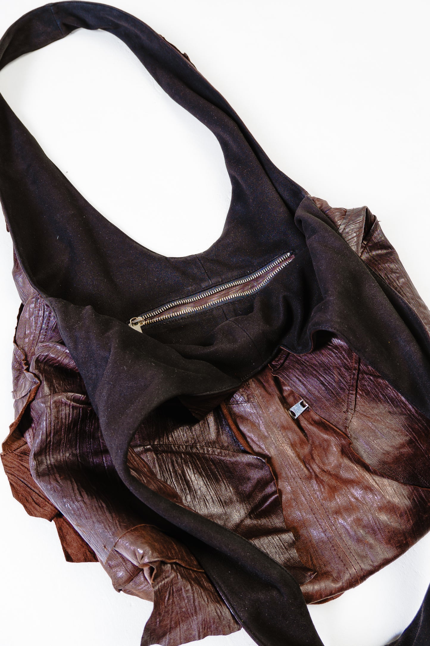 Fronto Leather Tote - Dark