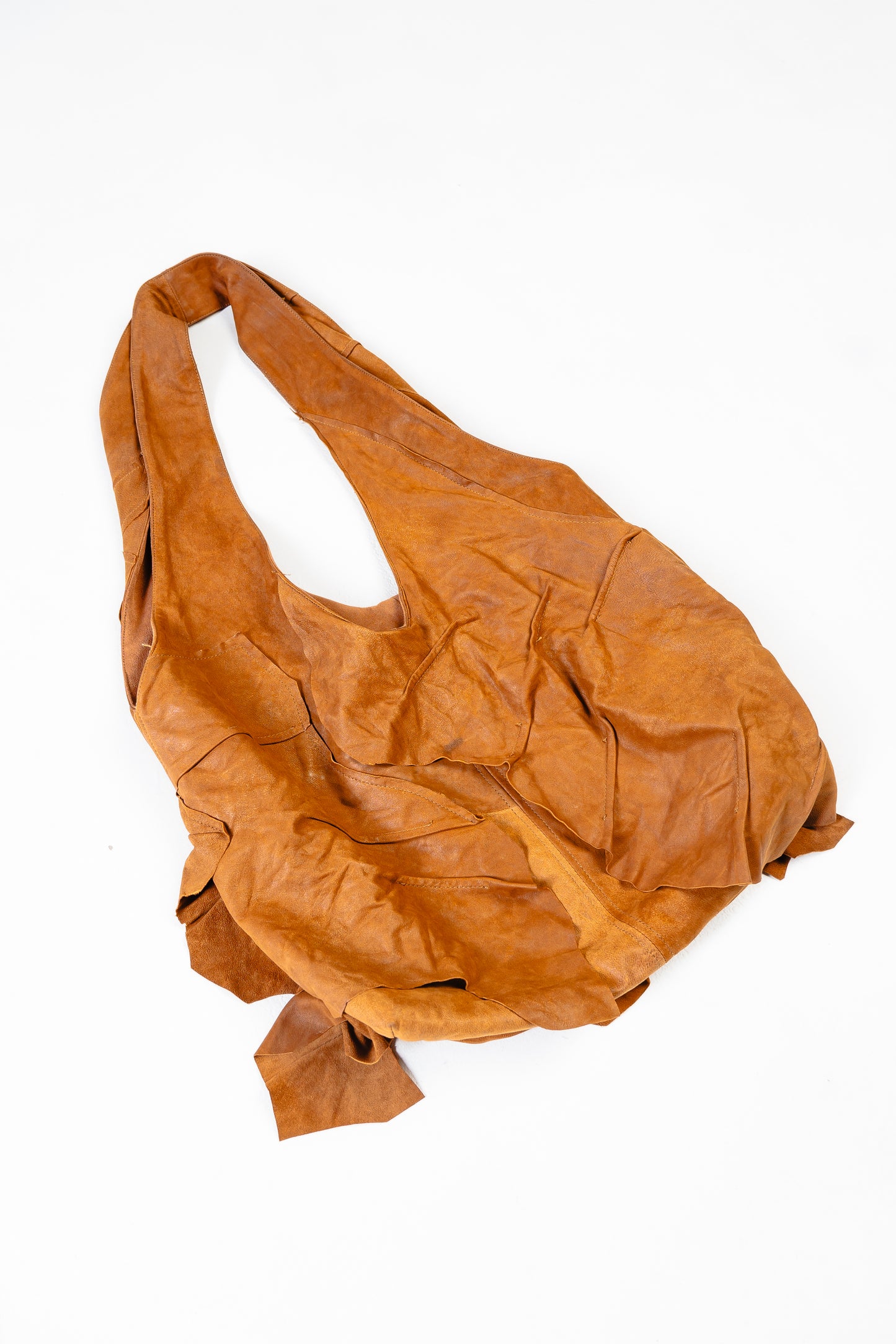 Fronto Leather Tote - Natural