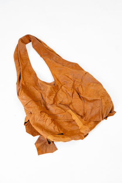 Fronto Leather Tote - Natural