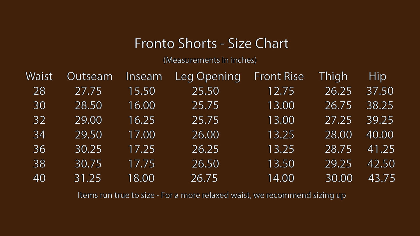 Fronto Leather Shorts - Dark