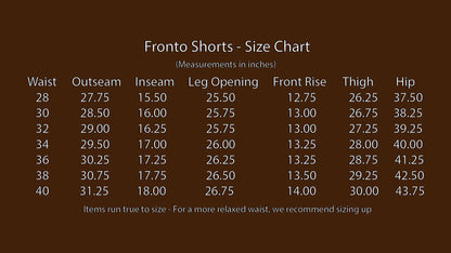 Fronto Leather Shorts - Dark
