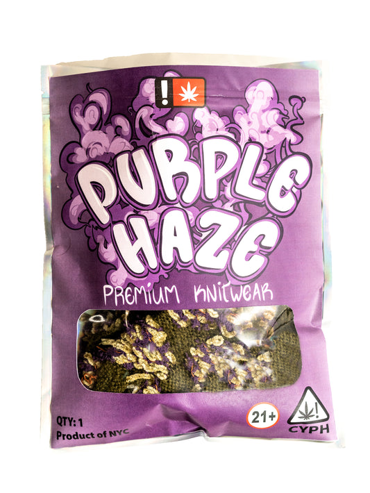 Purple Haze Mohair Beanie